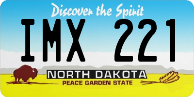 ND license plate IMX221