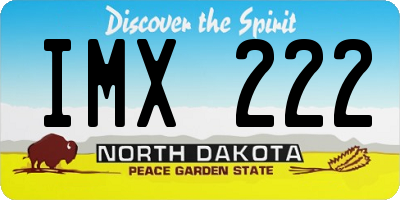 ND license plate IMX222