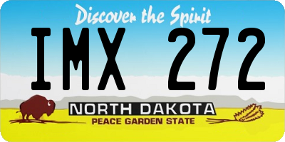 ND license plate IMX272