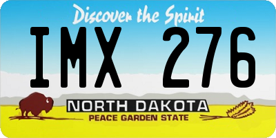 ND license plate IMX276