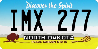 ND license plate IMX277