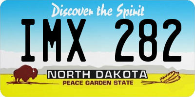 ND license plate IMX282