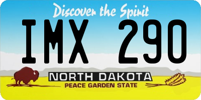 ND license plate IMX290