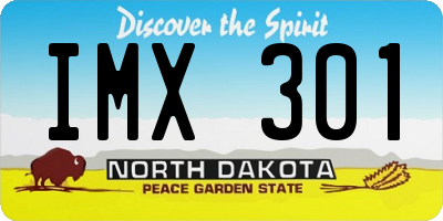 ND license plate IMX301