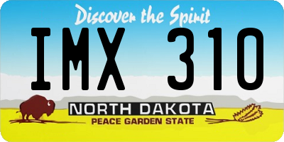 ND license plate IMX310