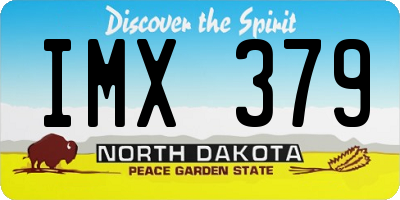 ND license plate IMX379