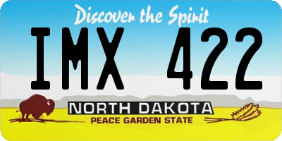 ND license plate IMX422