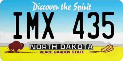 ND license plate IMX435