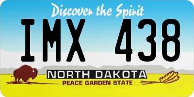 ND license plate IMX438