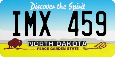 ND license plate IMX459