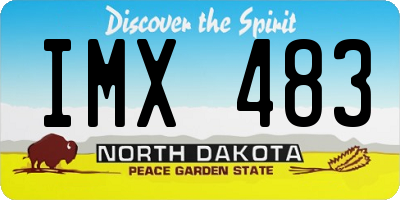 ND license plate IMX483