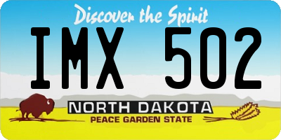 ND license plate IMX502