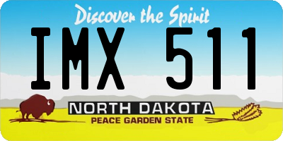 ND license plate IMX511
