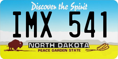 ND license plate IMX541