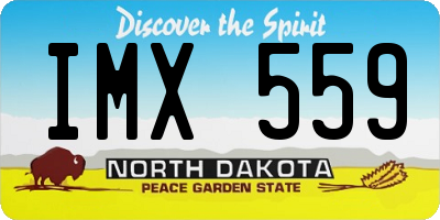 ND license plate IMX559