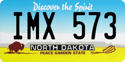 ND license plate IMX573