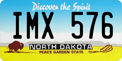 ND license plate IMX576