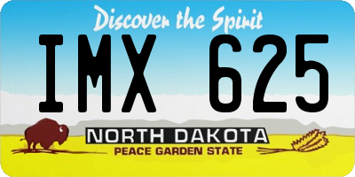 ND license plate IMX625