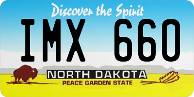 ND license plate IMX660