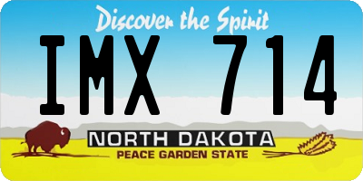 ND license plate IMX714
