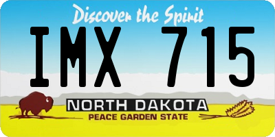 ND license plate IMX715