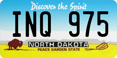 ND license plate INQ975