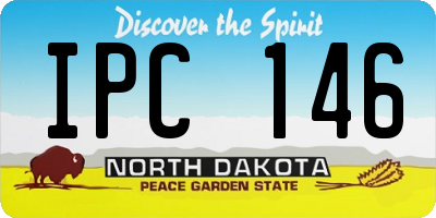 ND license plate IPC146