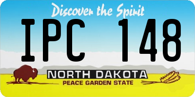 ND license plate IPC148