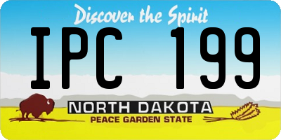 ND license plate IPC199