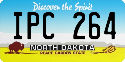 ND license plate IPC264