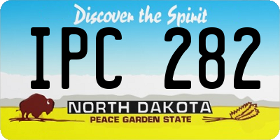 ND license plate IPC282