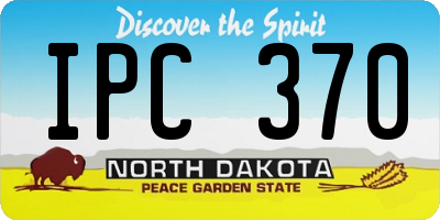 ND license plate IPC370