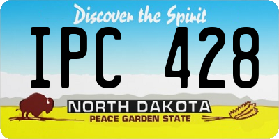 ND license plate IPC428