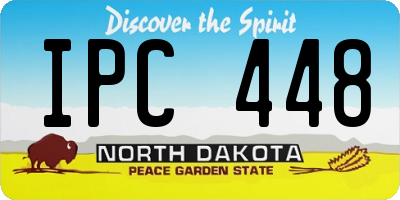 ND license plate IPC448