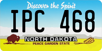 ND license plate IPC468
