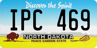 ND license plate IPC469