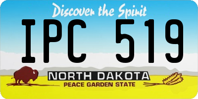 ND license plate IPC519