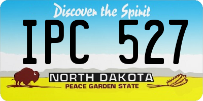 ND license plate IPC527
