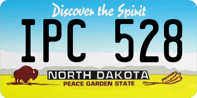 ND license plate IPC528