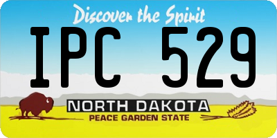 ND license plate IPC529