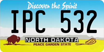 ND license plate IPC532