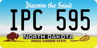 ND license plate IPC595