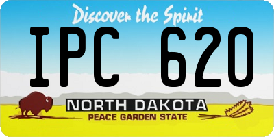 ND license plate IPC620