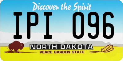 ND license plate IPI096