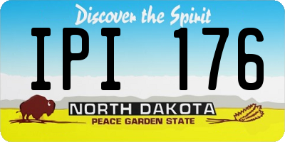 ND license plate IPI176
