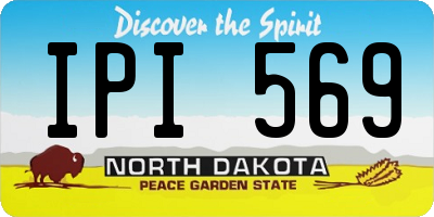 ND license plate IPI569