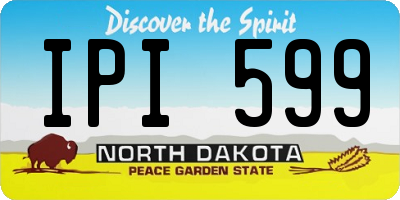 ND license plate IPI599