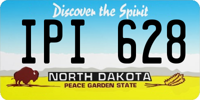 ND license plate IPI628