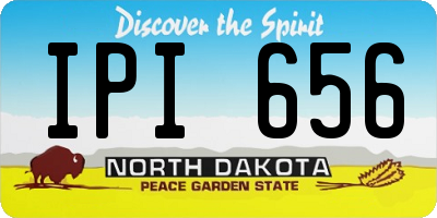 ND license plate IPI656