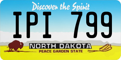 ND license plate IPI799